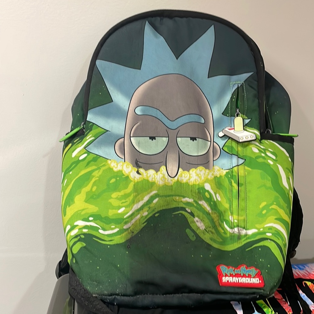 Sprayground backpack Rick & Morty